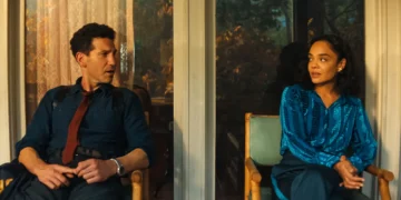 John Bernthal and Tessa Thompson in His & HersNetflix