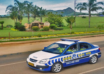 A REPS traffic vehicle.