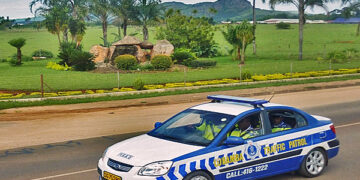 A REPS traffic vehicle.