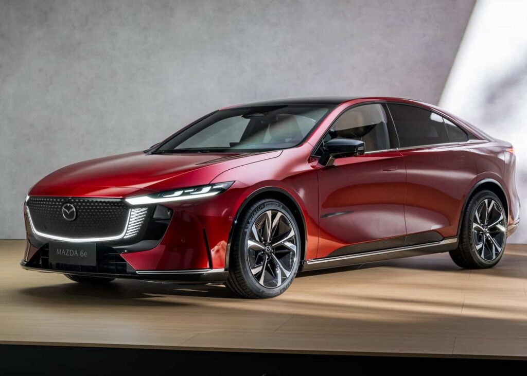 Also made by Changan, the 6e sedan will debut in South Africa sometime this year. Image: Mazda
