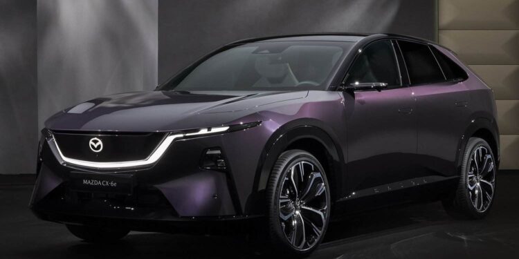 CX-6e arrives as Mazda’s second Chinese-made EV after the 6e sedan. Image: Mazda