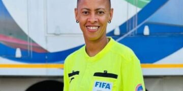 FIFA-accredited referee Letticia Antonella Viana
