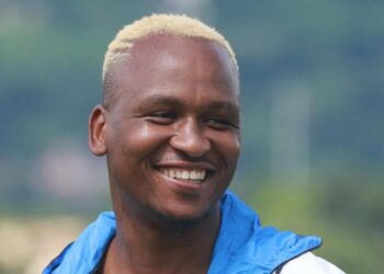Brilliant Khuzwayo joins Mbabane Highlanders AM technical team. Photo credit Mbabane Highlanders AM