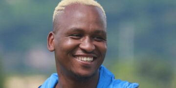 Brilliant Khuzwayo joins Mbabane Highlanders AM technical team. Photo credit Mbabane Highlanders AM