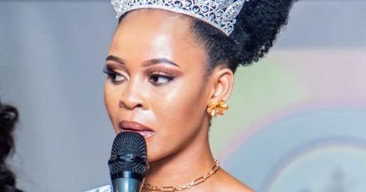 Miss Eswatini 2024 Temvelo Mtsetfwa pictured during her reign as the national titleholder. Photo by Instagram/0ukitel_eswatini