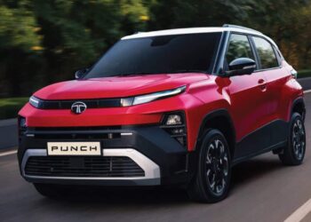 The Punch has been given a Curvv-inspired restyling. Image: Tata India