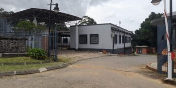 The entrance to the Mbabane Magistrates Court. Photo by Nkosingiphile Myeni