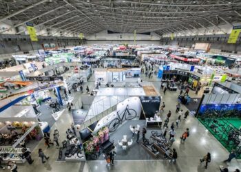 A glimpse inside the exhibition in Taiwan. Photo by Jetro