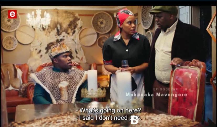 Maggie Ginindza from Mafutseni makes her television debut in Isitha: The Enemy