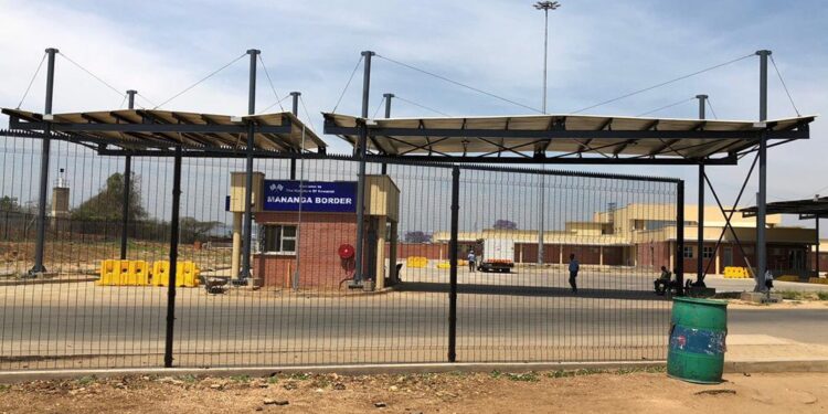 A view of the Mananga Border Post. Photo by Africa Press