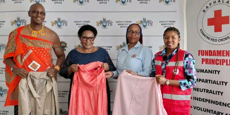 Red Cross donates clothing to support vulnerable families