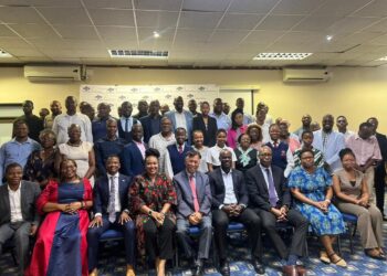 Stakeholders from government, academia, industry, international partners and young innovators pose for a group photo during the Space Science Indaba hosted by the Ministry of Information, Communications and Technology in Mbabane on Wednesday. Photo: Ministry of Information, Communications and Technology