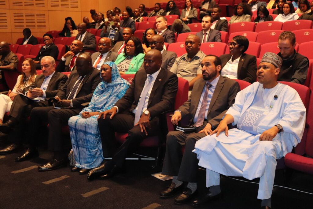 Prime Minister His Excellency Russell M. Dlamini seated alongside international heads of state and dignitaries during the Fourth Annual Global Council for Political Renewal conference in Cape Town on 13 February 2026.