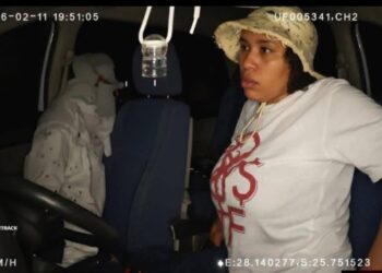 Dashcam footage reportedly showing one of the suspects involved in the alleged killing of an e-hailing driver in Pretoria West on 11 February 2026.
