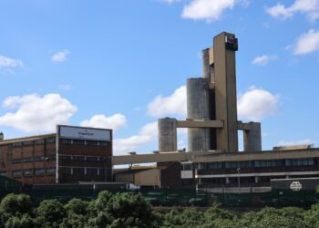 Tongaat Hulett sugar mill in South Africa, currently facing operational uncertainty following the company’s provisional liquidation. Photo by The Sunday Independent.