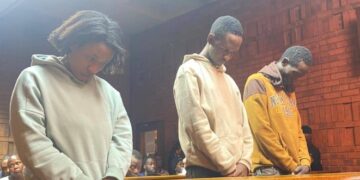 Three suspects, Dikeledi Tears Phela, Gositsiane Machidi, and McClaren Mushwana, appear in the dock at Pretoria Magistrate’s Court facing murder and carjacking charges over the death of Bolt driver Isaac Satlat.