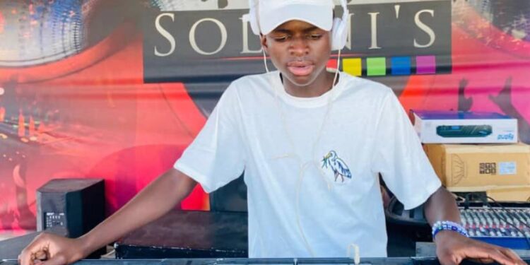 Rising deejay Samkelo Dlamini,