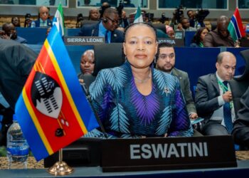 Minister of Foreign Affairs Senator Pholile Shakantu addresses the African Union Peace and Security Council in Addis Ababa ahead of Eswatini’s March chairmanship.
