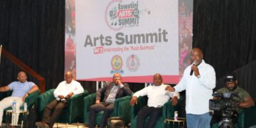 Participants and artists engage in discussions during a previous edition of the Eswatini Arts Summit, exploring opportunities to grow the creative sector and empower local talent.