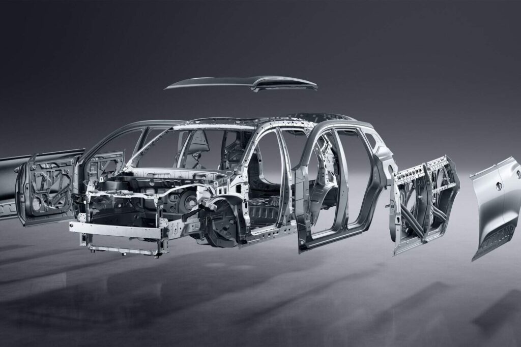 The body structure incorporates approximately 60% high-strength steel. Picture: Supplied.