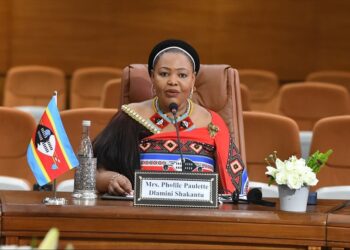 Senator Pholile Shakantu, Minister of Foreign Affairs and International Cooperation
