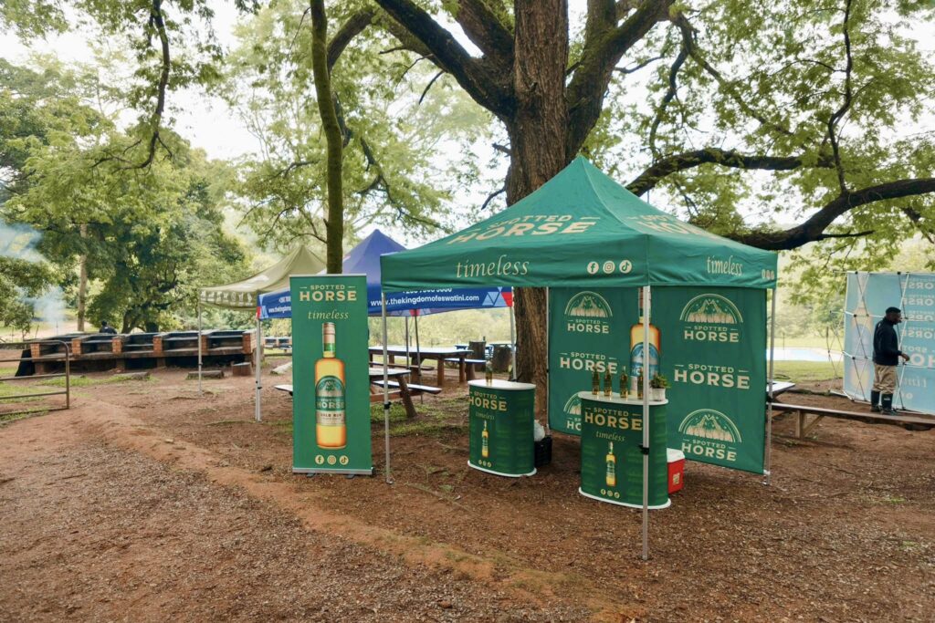 Spotted Horse Eswatini stand showcase their offerings during the 2026 Easter tourism campaign launch at Mlilwane.