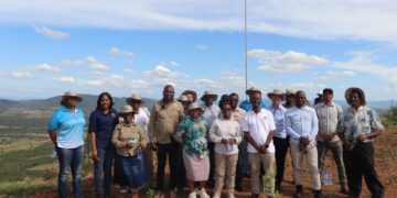 Officials from the Ministry of Housing and Urban Development, UN Habitat, Eswatini Water and Agricultural Development Enterprise, the Ministry of Tinkhundla Administration and Development