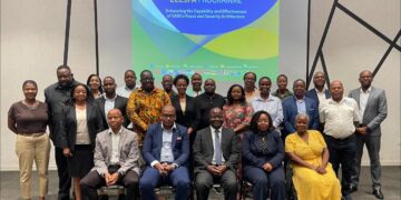 Delegates from SADC member states, the SADC Secretariat and the European Union during the Third ECESPA Technical Committee meeting in Mahalapye, Botswana, on 27 February 2026.