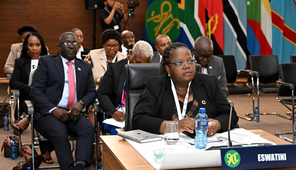 Principal Secretary in the Ministry of Economic Planning and Development Thabsile Mlangeni represented Eswatini during the SADC Senior Officials meeting reviewing the RISDP 2020 to 2030 in Pretoria, South Africa.