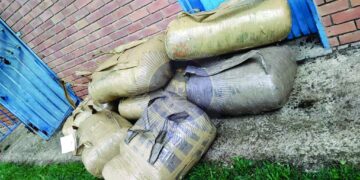 Dagga weighing about 169 kilograms recovered during an intelligence led operation at the Mantambe borderline, which led to the arrest of a 40 year old Mehlwabovu man.