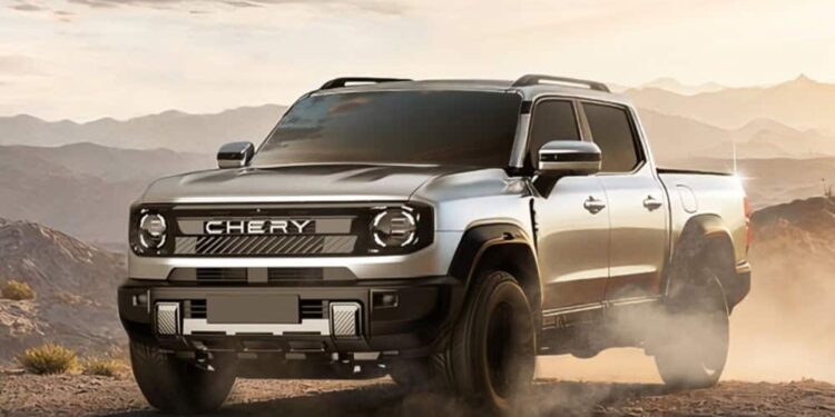 The concept Chery KP31 bakkie is, speculatively, expected to make its production debut at the Beijing Auto Show in April. Picture: Chery