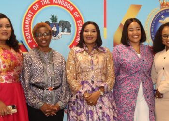 Women leaders at the Women Parliamentary Caucus International Women's Day Conference. UNDP/Mantoe Phakathi