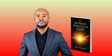 Pastor Bheki Khumalo with his new book The Manifest Presence of God