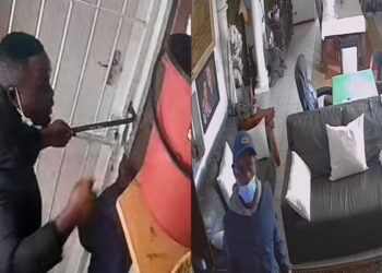 CCTV footage shows suspects wanted in connection with multiple armed robberies in Mbabane and Manzini. Police are asking the public to help identify and locate them.