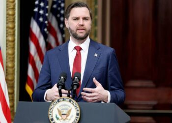 US Vice President JD Vance © Anna Moneymaker/ Getty Images