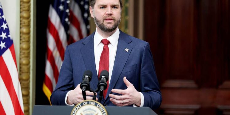 US Vice President JD Vance © Anna Moneymaker/ Getty Images