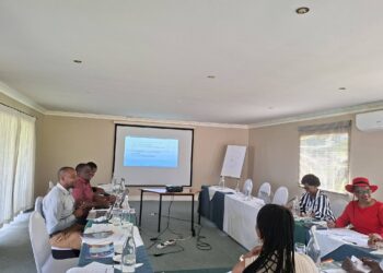 Participants at the Directorate of Industrial and Vocational Training (DIVT) strategic review session