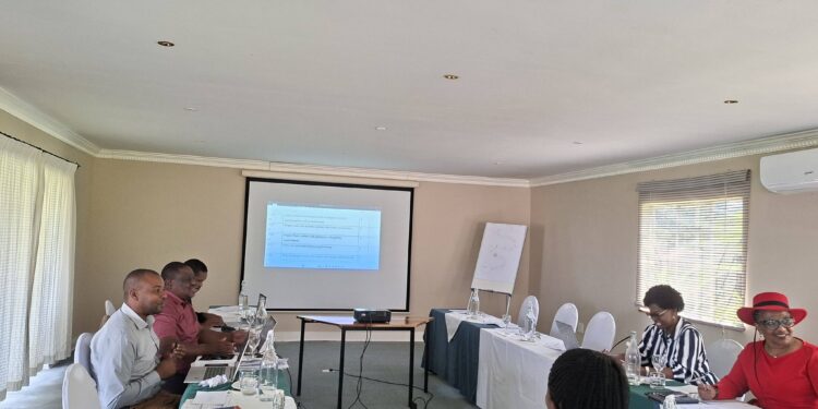 Participants at the Directorate of Industrial and Vocational Training (DIVT) strategic review session