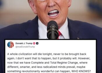 ‘A Whole Civilization Will Die Tonight’ – Trump
