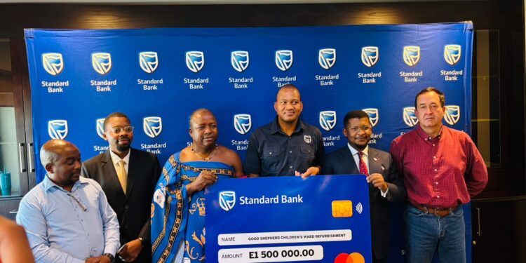Standard Bank donates E1.5 million to Good Shepherd Hospital