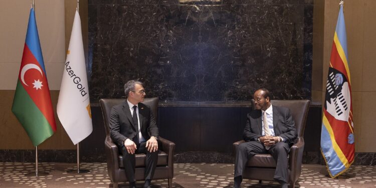 Azerbaijan’s Azergold Mining Company Chairman meets King