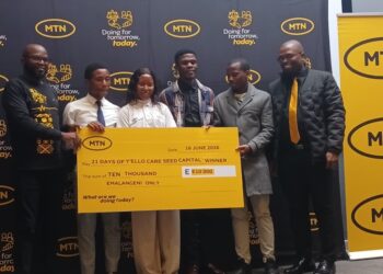 MTN Eswatini awards E50 000 to youth-led digital health solutions