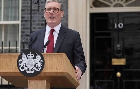 UK Prime Minister Starmer resigns