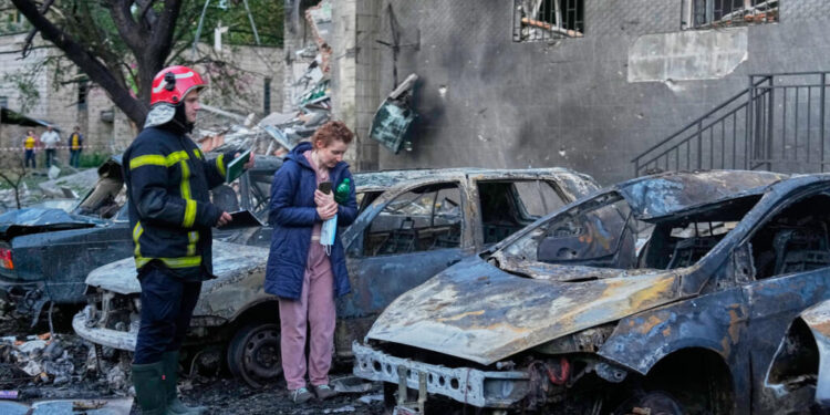 Deadly overnight Russian attack on Ukraine targets the capital
