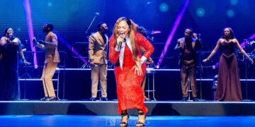 Nothando Hlophe delivers standout performance at Spirit of Praise 12 recording