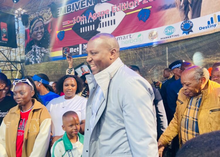 Prime Minister Russell graced the 10th edition of Embiveni Biggest braai