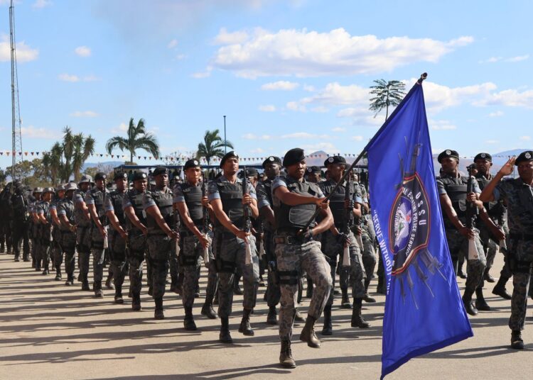 King challenges police to stay ahead of evolving crime