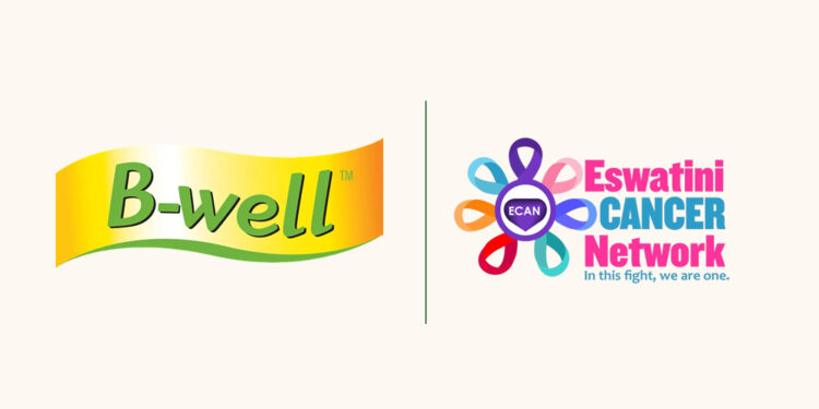 B-well and Eswatini Cancer Network logo