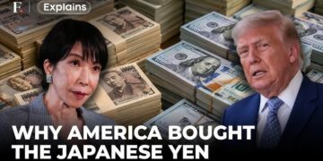 The US has stepped in to buy Japanese yen. Why