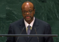 King Mswati III addresses the 81st UN General Assembly in New York. Photo: Screengrab from video